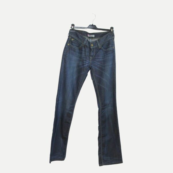 Jean Levis 570, bleu marine, straight 974